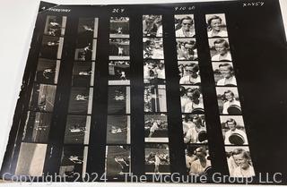 Original 35MM Negatives and Contact Prints from The 1960 U.S. National Championships (Now Known As The US Open). Actions On September 9, 10, 11, 1960  and Taken by Arthur Rickerby.