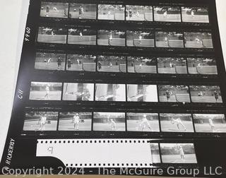 Original 35MM Negatives and Contact Prints from The 1960 U.S. National Championships (Now Known As The US Open). Actions On September 9, 10, 11, 1960  and Taken by Arthur Rickerby.