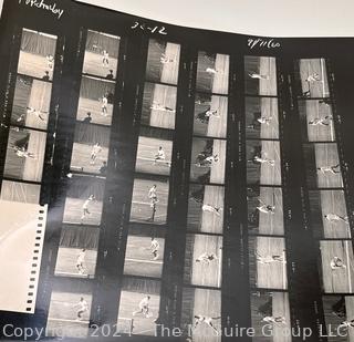 Original 35MM Negatives and Contact Prints from The 1960 U.S. National Championships (Now Known As The US Open). Actions On September 9, 10, 11, 1960  and Taken by Arthur Rickerby.