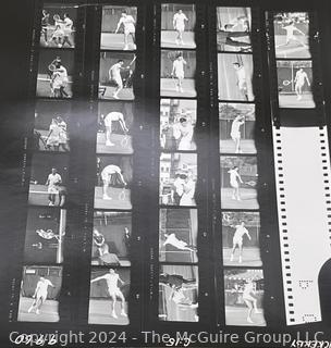 Original 35MM Negatives and Contact Prints from The 1960 U.S. National Championships (Now Known As The US Open). Actions On September 9, 10, 11, 1960  and Taken by Arthur Rickerby.