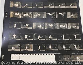 Original 35MM Negatives and Contact Prints from The 1960 U.S. National Championships (Now Known As The US Open). Actions On September 9, 10, 11, 1960  and Taken by Arthur Rickerby.