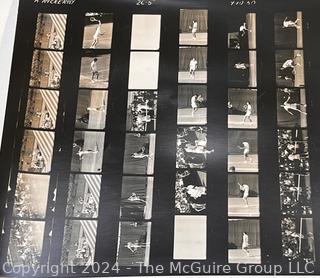 Original 35MM Negatives and Contact Prints from The 1960 U.S. National Championships (Now Known As The US Open). Actions On September 9, 10, 11, 1960  and Taken by Arthur Rickerby.