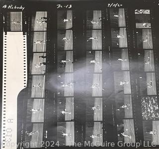 Original 35MM Negatives and Contact Prints from The 1960 U.S. National Championships (Now Known As The US Open). Actions On September 9, 10, 11, 1960  and Taken by Arthur Rickerby.