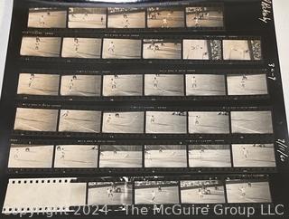 Original 35MM Negatives and Contact Prints from The 1960 U.S. National Championships (Now Known As The US Open). Actions On September 9, 10, 11, 1960  and Taken by Arthur Rickerby.