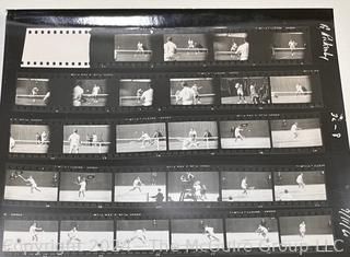 Original 35MM Negatives and Contact Prints from The 1960 U.S. National Championships (Now Known As The US Open). Actions On September 9, 10, 11, 1960  and Taken by Arthur Rickerby.