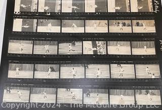 Original 35MM Negatives and Contact Prints from The 1960 U.S. National Championships (Now Known As The US Open). Actions On September 9, 10, 11, 1960  and Taken by Arthur Rickerby.