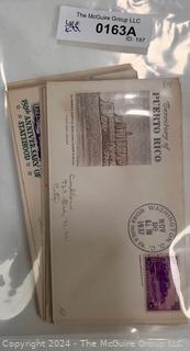 (15) Postal First Day Covers (FDC's), Assorted Stamps and Letterheads