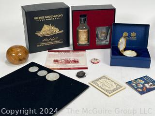 NIB Gifts from Charles Price II, U.S. Ambassador to Great Britain & George Washington's Distillery
