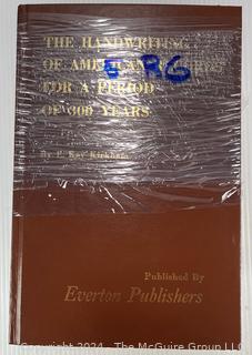 Six (6) Books on Historical New England including 300 Years of Handwriting Styles