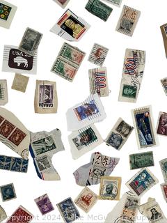 Assorted Postage Stamps. Philately