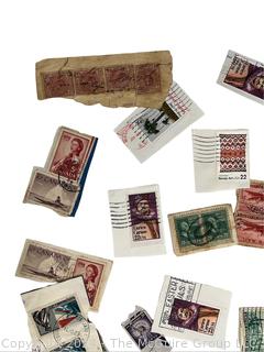 Assorted Postage Stamps. Philately