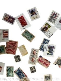 Assorted Postage Stamps. Philately