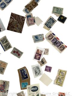 Assorted Postage Stamps. Philately