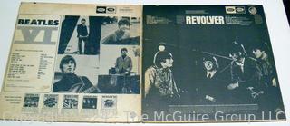 Vinyl Records: Beatles Revolver (RE) and Beatles VI 