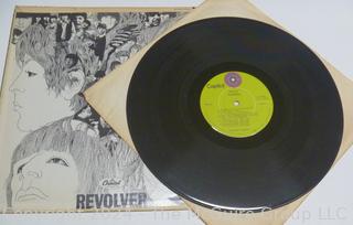 Vinyl Records: Beatles Revolver (RE) and Beatles VI 