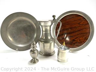 Pewter Serving Pieces