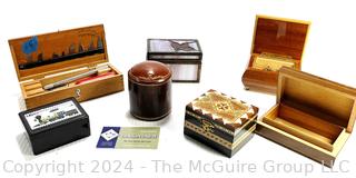 Collection of Trinket and Music Boxes