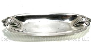 Royal Danish International Sterling Silver Bread Tray.  472 grams