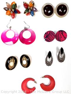 Seven (7) Statement Earrings