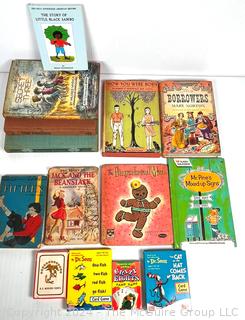 Children's Books Including Jack & the Beanstalk, Little Black Sambo, Famous French Fairy Tales