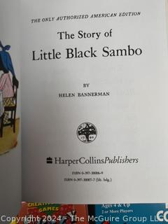 Children's Books Including Jack & the Beanstalk, Little Black Sambo, Famous French Fairy Tales