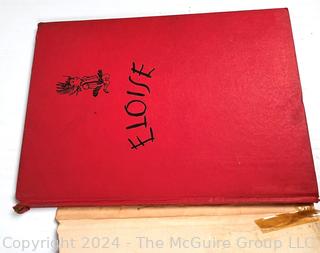 Eloise by Kay Thompson Illustrated by Hilary Knight 1955 9th Printing.  Damage to Dust Jacket. 