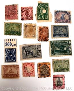 Assorted American & World Postage Stamps. Philately (See all closeup photos in the photo gallery)