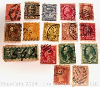 Assorted American & World Postage Stamps. Philately (See all closeup photos in the photo gallery)