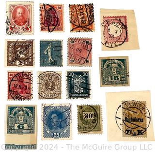 Assorted American & World Postage Stamps. Philately (See all closeup photos in the photo gallery)