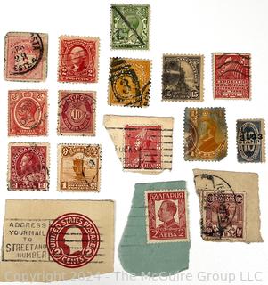 Assorted American & World Postage Stamps. Philately (See all closeup photos in the photo gallery)