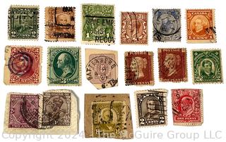 Assorted American & World Postage Stamps. Philately (See all closeup photos in the photo gallery)