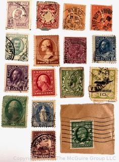 Assorted American & World Postage Stamps. Philately (See all closeup photos in the photo gallery)