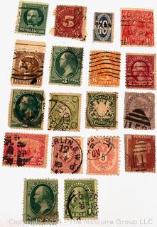 Assorted American & World Postage Stamps. Philately (See all closeup photos in the photo gallery)