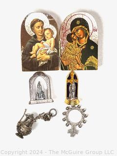 Collection of Christian Iconography and Crucifixes