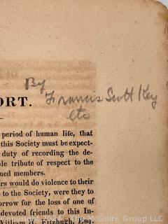 1831 Annual Report of the American Society: Colonizing the Free People of Colour 