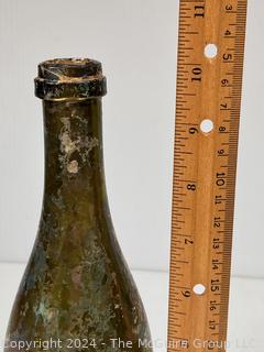 Civil War Champagne Bottle Excavated from Soldiers Quarters in Virginia Dig