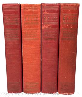 Four (4) Volume Set R.E. Lee by Douglas Southall Freeman 1934-1935. First Edition Books