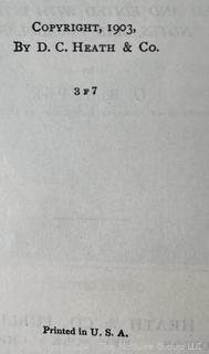 Two (2) Books Including 1903 Les Miserables by Victor Hugo in French and Little Women by Louisa May Alcott 