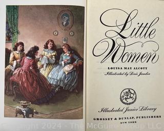 Two (2) Books Including 1903 Les Miserables by Victor Hugo in French and Little Women by Louisa May Alcott 