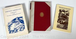 Three (3) Books Including Eminent Americans Namesakes of The Polaris,  Society of Colonial War No 9 & White Servitude In The Colony Of Virginia