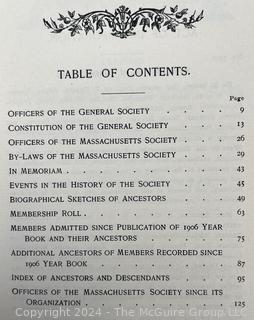 Three (3) Books Including Eminent Americans Namesakes of The Polaris,  Society of Colonial War No 9 & White Servitude In The Colony Of Virginia