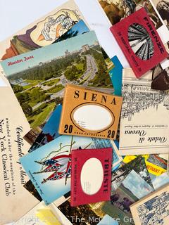 Vintage US and International Post Cards and Ephemera