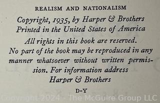 Two (2) Books Including Realism and Nationalism 1852-1871 by Robert C Binkley, 1935 & Reaction and Revolution 1814-1832 by Frederick B. Artz 