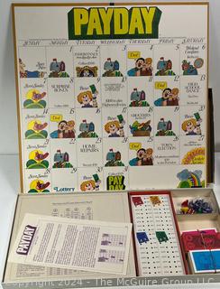 Board Games Including Tumble Numble, Payday, Battleship, and Alphabet Spelling Game.