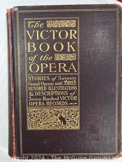 Two (2) RCA Victor Opera Records Catalogue Books 1912 & 1936 with Two (2) 78 Record Albums. John McCormack and Beniamino Gigli