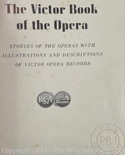 Two (2) RCA Victor Opera Records Catalogue Books 1912 & 1936 with Two (2) 78 Record Albums. John McCormack and Beniamino Gigli