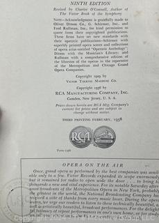 Two (2) RCA Victor Opera Records Catalogue Books 1912 & 1936 with Two (2) 78 Record Albums. John McCormack and Beniamino Gigli