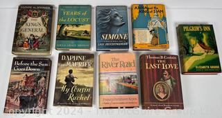 Nine (9) Fiction Books Including Anna and the King of Siam