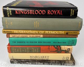 Eight (8) Books Including Kingsblood Royal by Sinclair Lewis