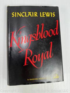 Eight (8) Books Including Kingsblood Royal by Sinclair Lewis